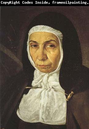Diego Velazquez Mother Jeronima de la Fuente (detail) (df01)